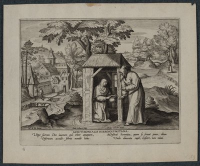 San Jerónimo de Hans Collaert