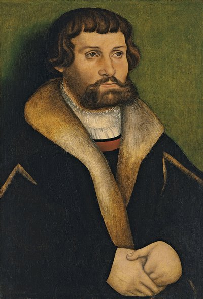 Retrato de un hombre con barba de Hans Cranach