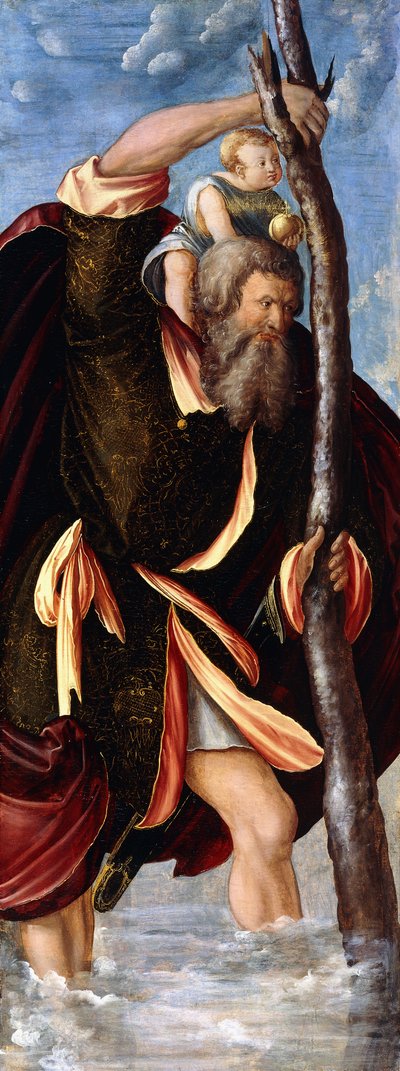 San Cristóbal, 1517 de Hans Duerer