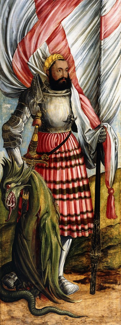 San Jorge, 1517 de Hans Duerer