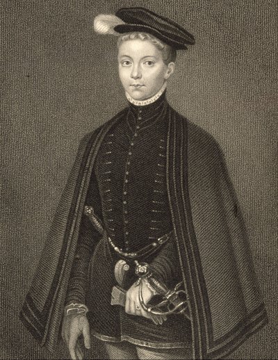 Retrato de Henry Stewart (1545-67) Lord Darnley, de 