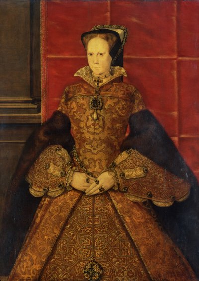 Reina María I de Hans Eworth or Ewoutsz