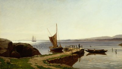 muelle de ballenas de Hans Gude