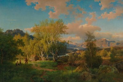Paisaje de Ringerige de Hans Gude