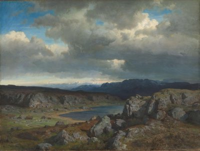 Tierras Altas de Noruega de Hans Gude