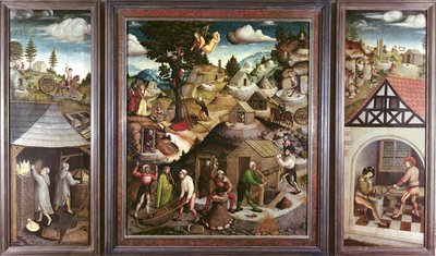 Paisaje Minero, 1521 de Hans Hesse