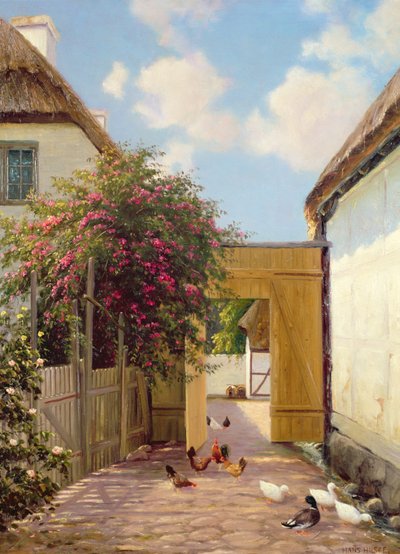 Aves de corral y patos de Hans Hilse