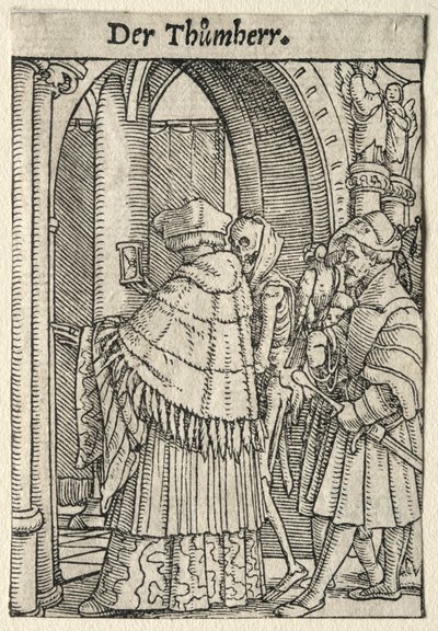 Danza de la Muerte: El Canónigo de Hans Holbein