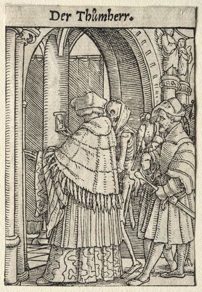 Danza de la Muerte: El Canónigo de Hans Holbein