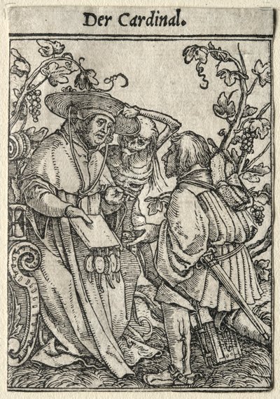 La Danza de la Muerte: El Cardenal de Hans Holbein