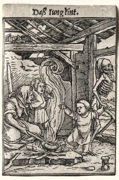 Danza de la muerte: El niño de Hans Holbein