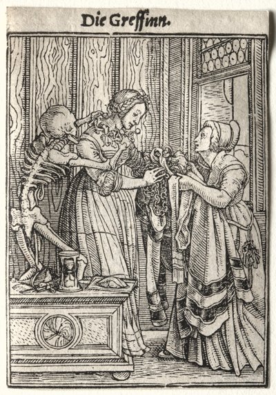 Danza de la Muerte: La Condesa de Hans Holbein