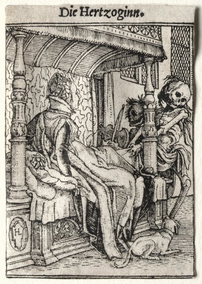 Danza de la Muerte: La Duquesa de Hans Holbein