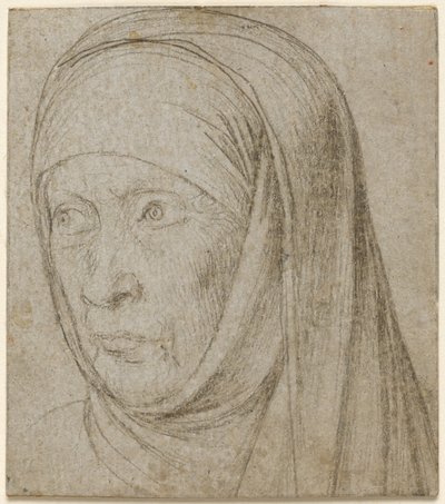 Head of an Old Woman de Hans Holbein