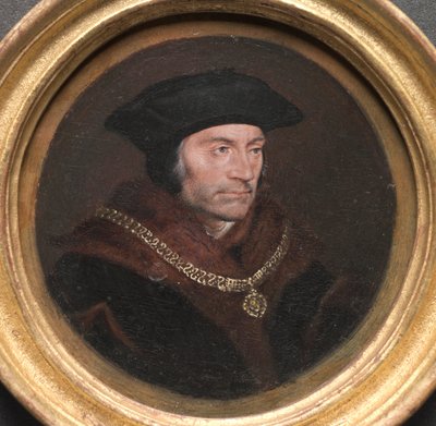 Retrato de Sir Thomas More, siglo XVII de Hans Holbein