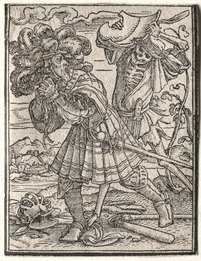 La danza de la muerte: El conde de Hans Holbein