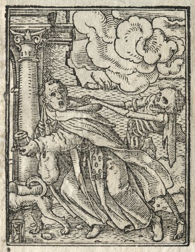 La Danza de la Muerte: El Fraile Mendicante; La Monja de Hans Holbein
