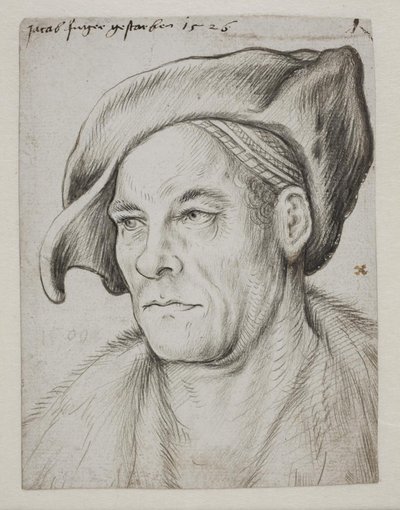 Retrato del financiero y comerciante Jacob Fugger de Hans Holbein d.Æ.