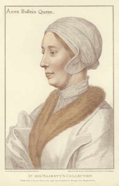 Ana Bolena, Reina de Inglaterra de Hans Holbein der Jüngere