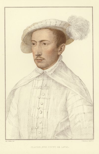 Claude XVII, Conde de Laval de Hans Holbein der Jüngere