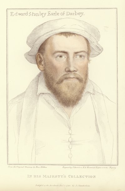 Edward Stanley, Conde de Derby de Hans Holbein der Jüngere