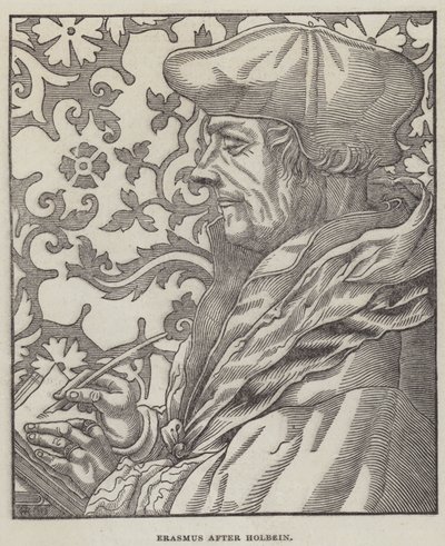 Erasmo de Hans Holbein der Jüngere