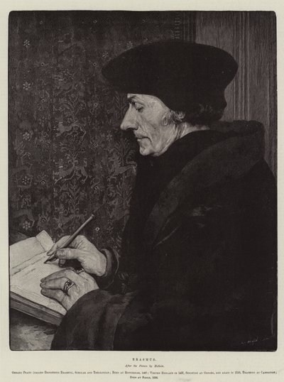 Erasmo de Hans Holbein der Jüngere