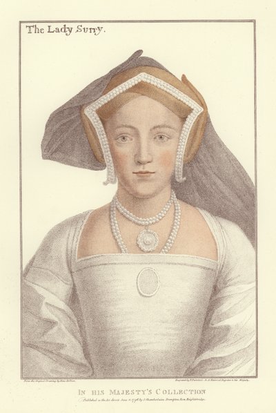Frances Howard, Condesa de Surrey de Hans Holbein der Jüngere