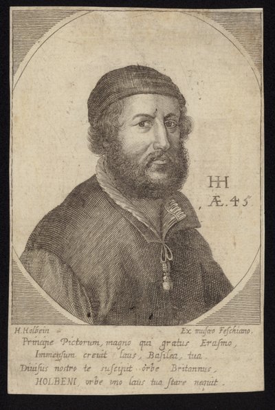 Autorretrato de Hans Holbein de Hans Holbein der Jüngere