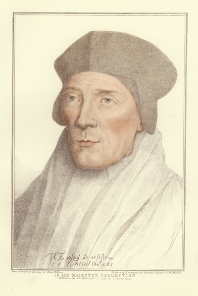 John Fisher, Obispo de Rochester de Hans Holbein der Jüngere
