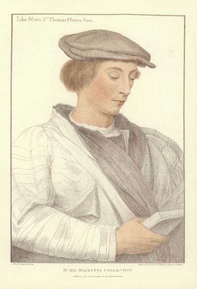 John More, hijo de Sir Thomas More de Hans Holbein der Jüngere