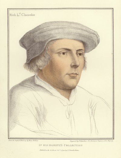Lord Rich, Lord Canciller de Hans Holbein der Jüngere