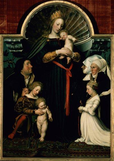 Madonna del burgomaestre Meyer de Hans Holbein der Jüngere
