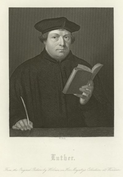 Martín Lutero de Hans Holbein der Jüngere
