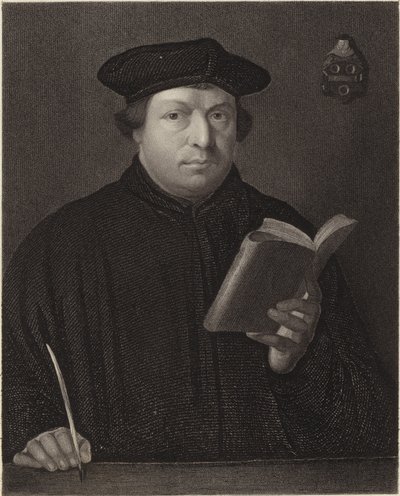Martín Lutero de Hans Holbein der Jüngere