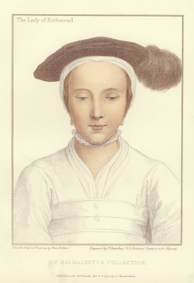 Mary FitzRoy, Duquesa de Richmond y Somerset de Hans Holbein der Jüngere