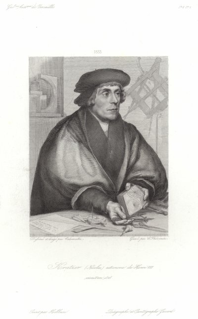 Nicholas Kratzer de Hans Holbein der Jüngere