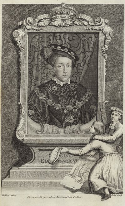 Retrato de Eduardo VI de Inglaterra de Hans Holbein der Jüngere