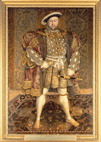 Retrato de Enrique VIII (1491-1547) de Hans Holbein der Jüngere