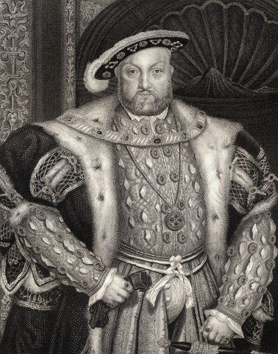 Retrato del Rey Enrique VIII (1491-1547) de 
