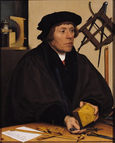 Retrato de Nicholas Kratzer (1487-c.1550) 1528 de Hans Holbein der Jüngere