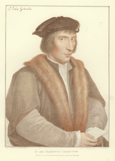 Sir John Godsalve de Hans Holbein der Jüngere