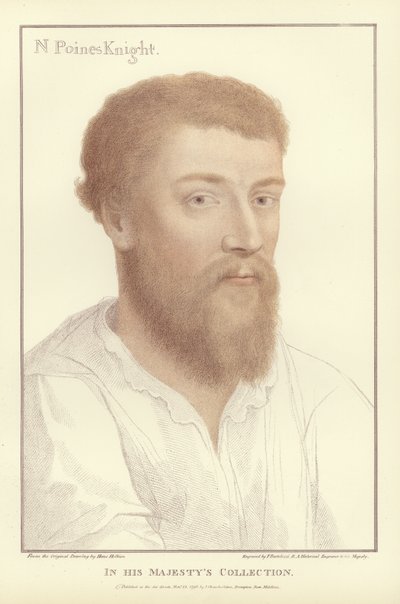 Sir Nicholas Poins de Hans Holbein der Jüngere