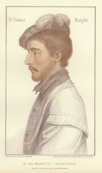 Sir Nicholas Poins de Hans Holbein der Jüngere