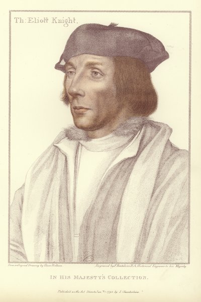 Sir Thomas Elyot de Hans Holbein der Jüngere