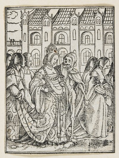 La Emperatriz de la Danza de la Muerte (Lyon) de Hans Holbein der Jüngere