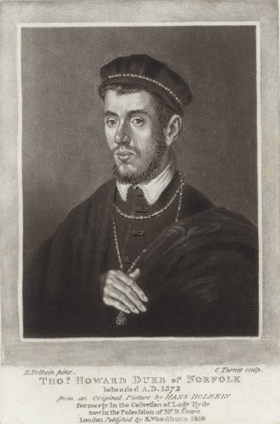 Thomas Howard, Duque de Norfolk de Hans Holbein der Jüngere