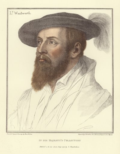 Thomas Wentworth, Lord Wentworth de Hans Holbein der Jüngere