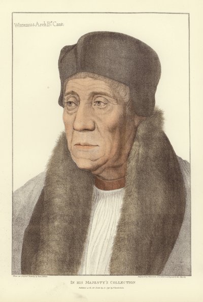 William Warham, Arzobispo de Canterbury de Hans Holbein der Jüngere