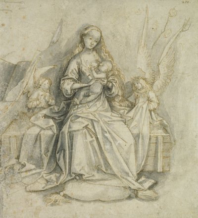 Madonna y Niño de Hans Holbein the Elder